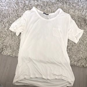 Brandy Melville Long short sleeve tee